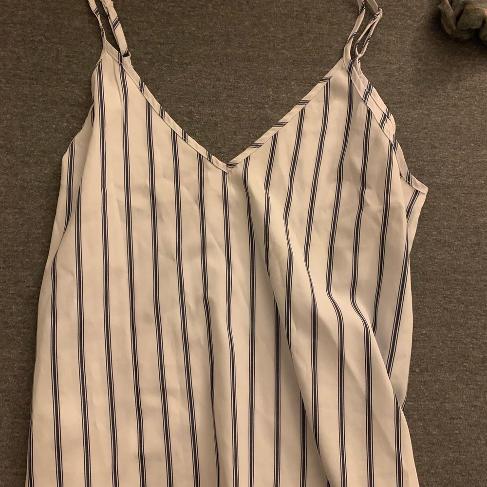 Striped top. Size L